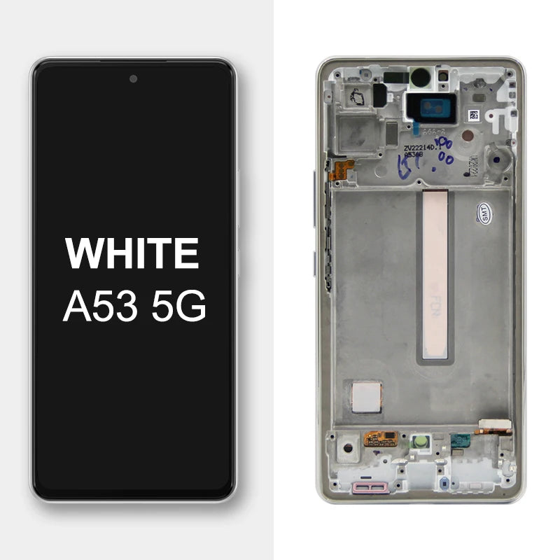 6.5'' tft A53 5G Screen Replacement, for Samsung Galaxy A53 5G A536 A536B A5360 Lcd Display Digital Touch Screen with Frame Samsung phone repair parts