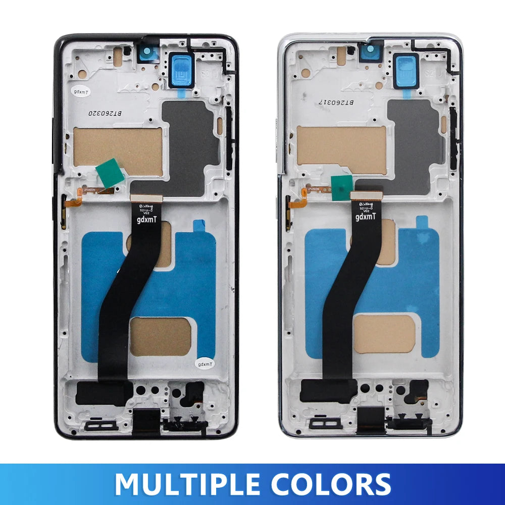 TFT LCD Screen for Samsung Galaxy S21 Ultra 5G G998B G998B/DS Lcd Display Digital Touch Screen with Frame, Support S Pen Samsung phone repair parts