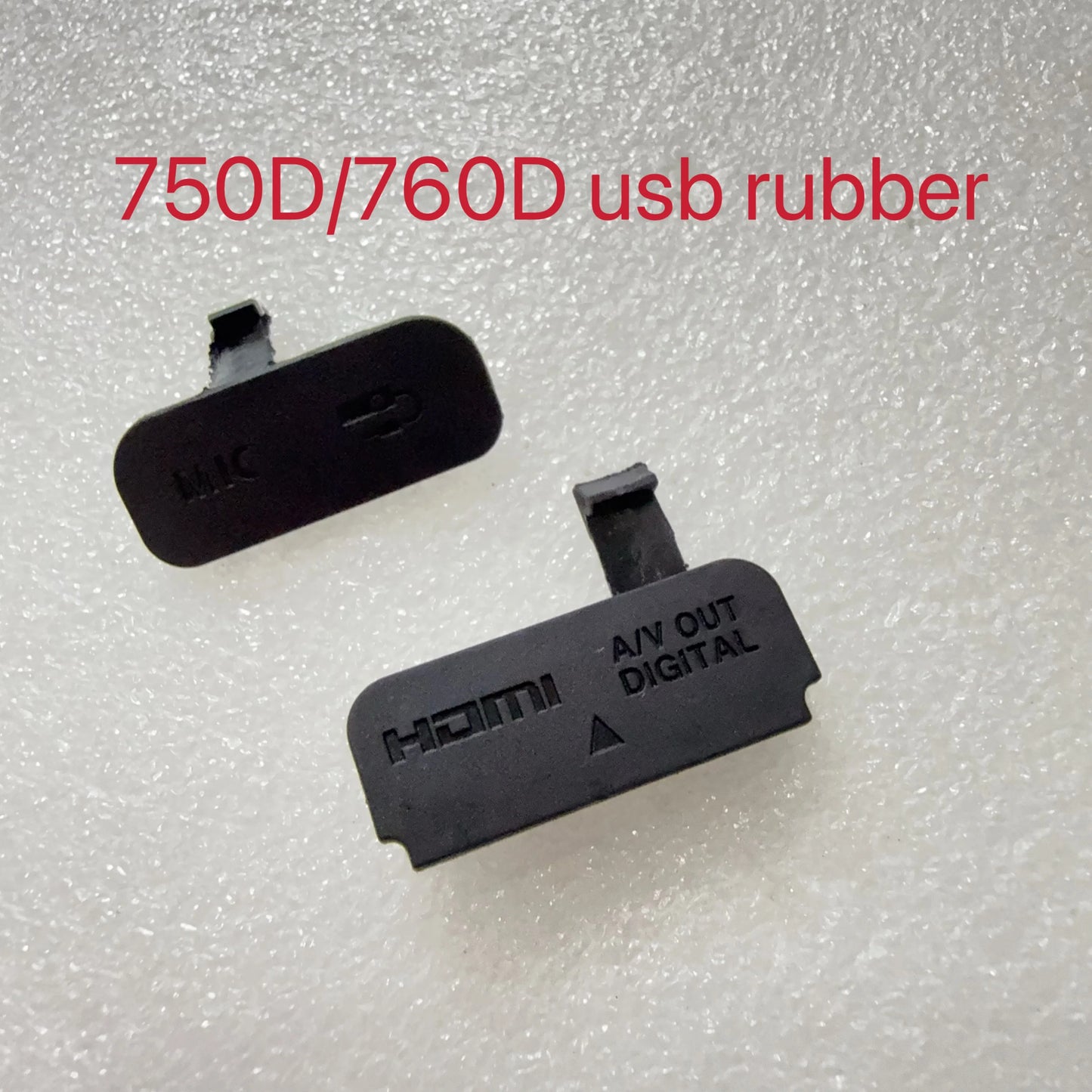 NEW For Canon EOS 750D / 760D MIC / A/V OUT DIGITAL / HDMI USB Rubber Camera Repair Part Digital Camera repair parts