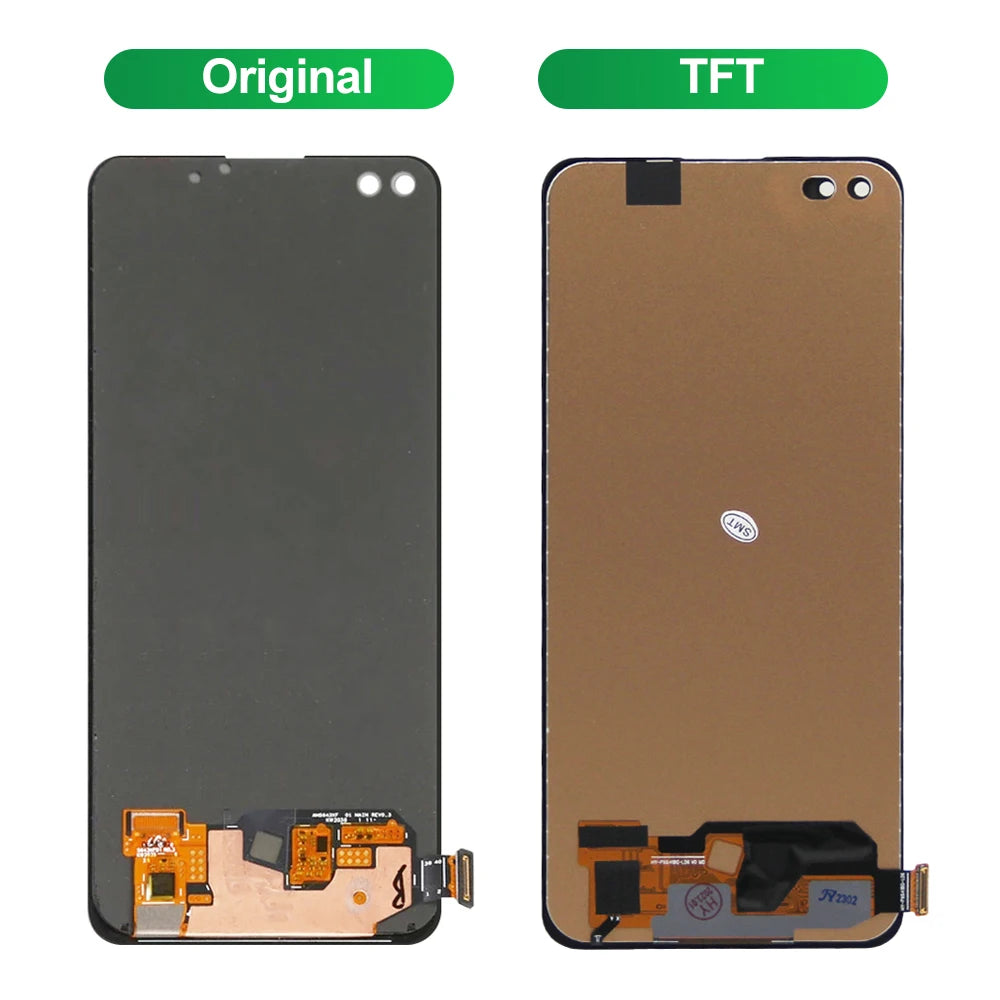6.4" Amoled Screen for Oppo A93 CPH2121 CPH2123 Lcd Display Digital Touch Screen with Frame Assembly for Oppo A93 Replacement OPPO phone repair parts