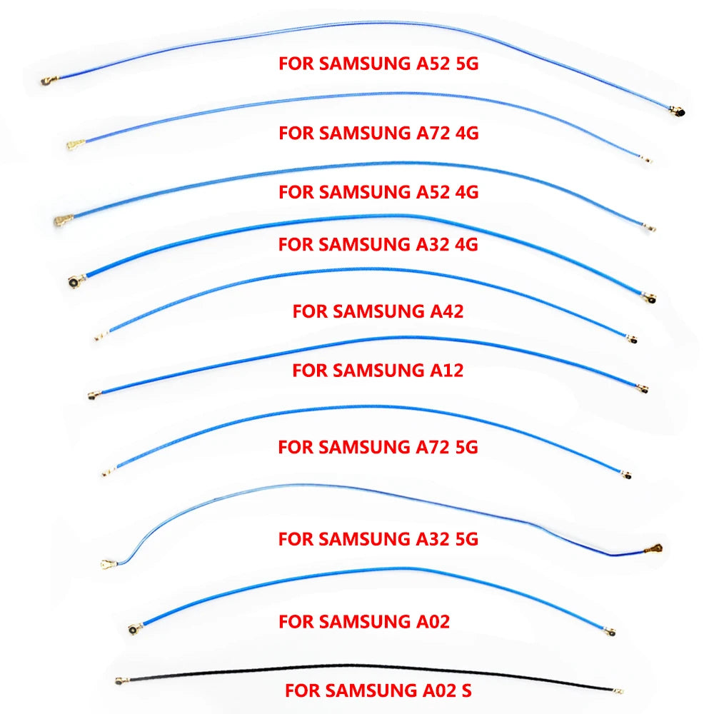 10Pcs/Lot, Wifi Antenna Connector Signal Flex Cable For Samsung A02 A02S A12 A32 A42 A52 A72 4G 5G Samsung phone repair parts