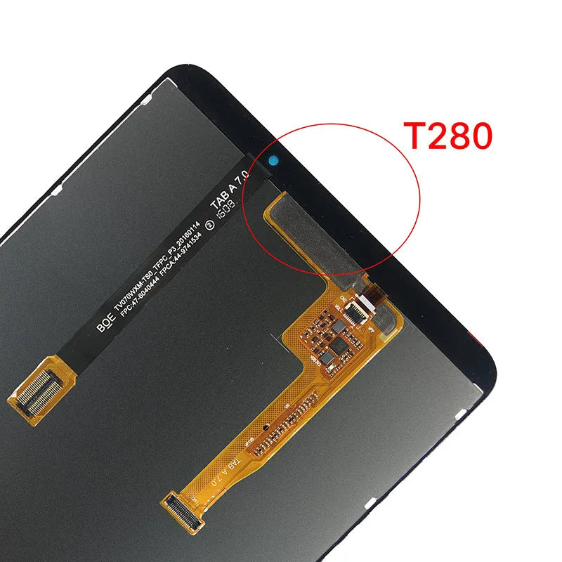 100% tested Tab touch lcd display screen panel for Samsung GALAXY Tab A 7" inch T285/T280 digitizer glass assembly Samsung tablet repair parts