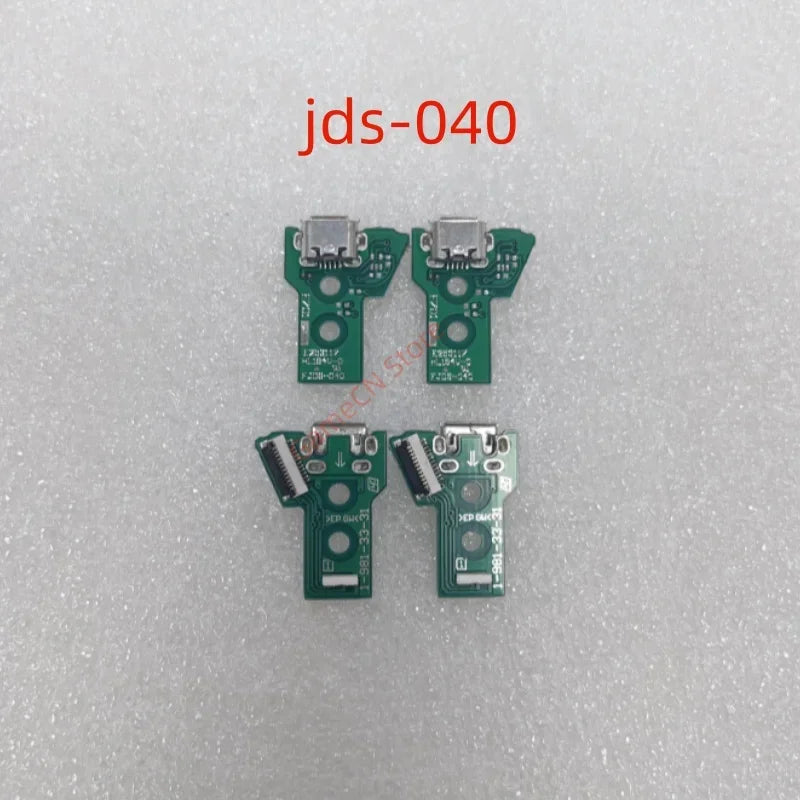 50pcs for JDS-001 JDS-011 JDS-030 F001 JDS-040 Jds 040 JDS-055 050 USB Charging Socket Board with Flex Cable for PS4 Controller Game console repair parts