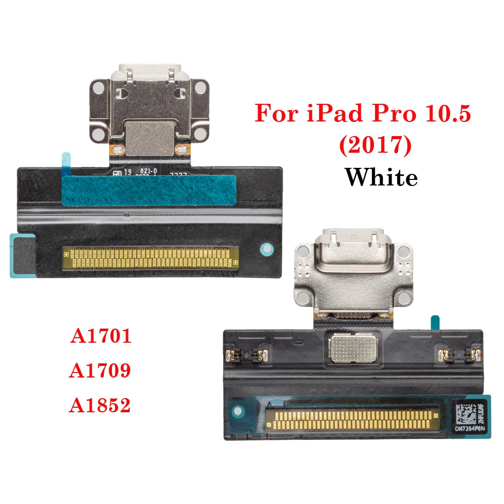 Dock Connector Data Plug Jack Socket USB Charging Port Flex For iPad Air 3 Pro 10.5  A1701 A1709 A1852 A2123 A2152 A2153 A2154 iPad tablet repair parts