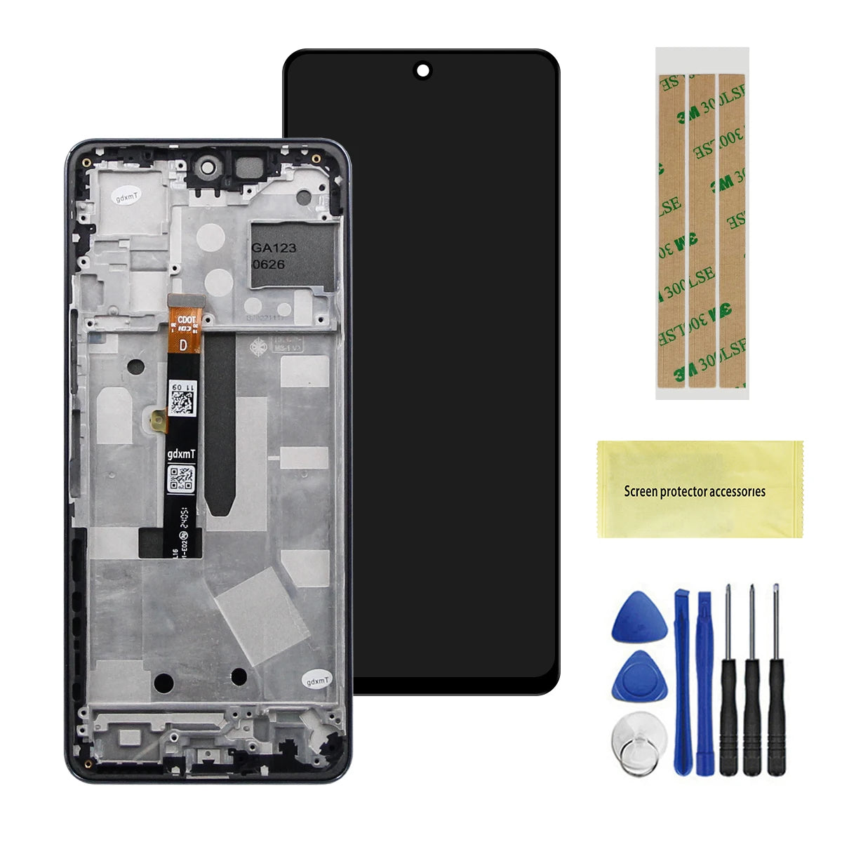 6.8" For Tecno Camon 19 Pro CI8 Screen LCD With Touch Panel Glass Digitizer Assembly CI8 CI8N Display Replacement Parts TECNO phone repair parts