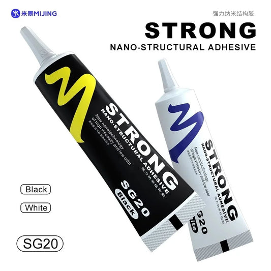 Mijing SG20 50ML Strong Nano Structural Adhesive Soft Multi Purpose Glue For Mobile Phones Touch Screen Back Cover Bonding Tools Professional Repair Tools