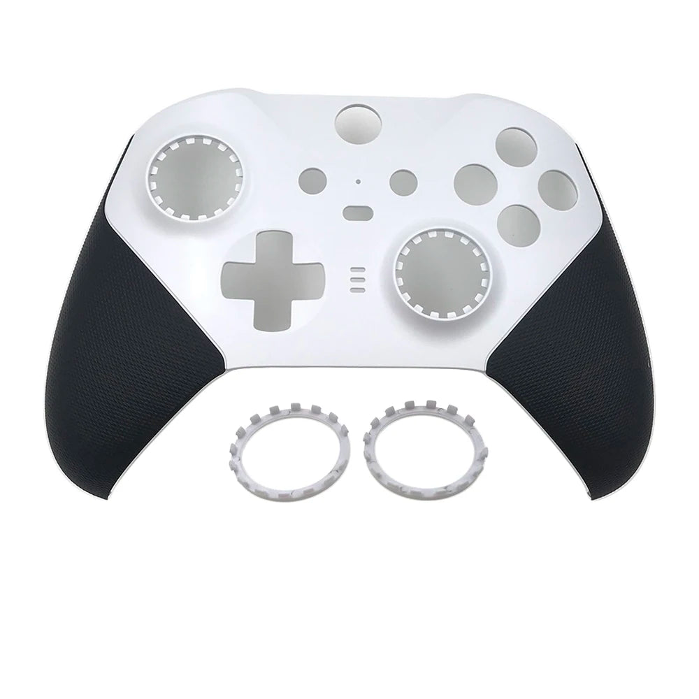 1Set Replacement Housing Shell For Xbox One Elite Series 2 Controller Front Cover Shell Case Faceplate Thumbstick Rings Game console repair parts