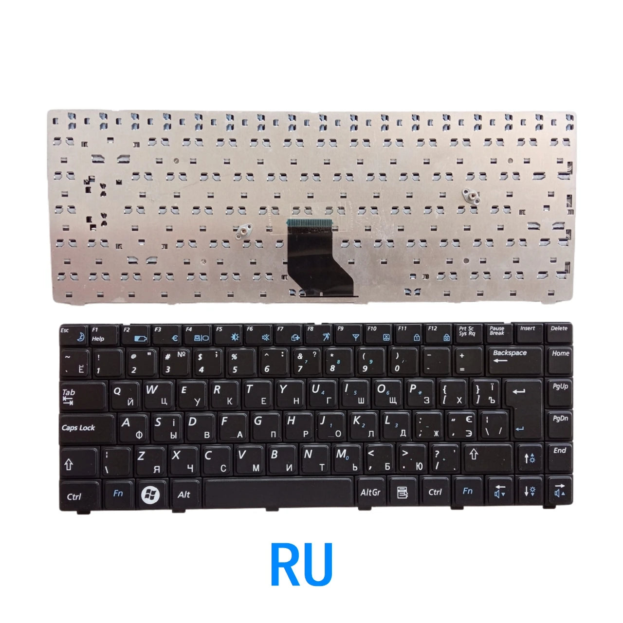 New US UI Russian Spanish Language  Keyboard For Samsung NP-R522 NP-R520 R518 R520 R522 R550 R513 R515 R450 R522H SAMSUNG laptop repair parts