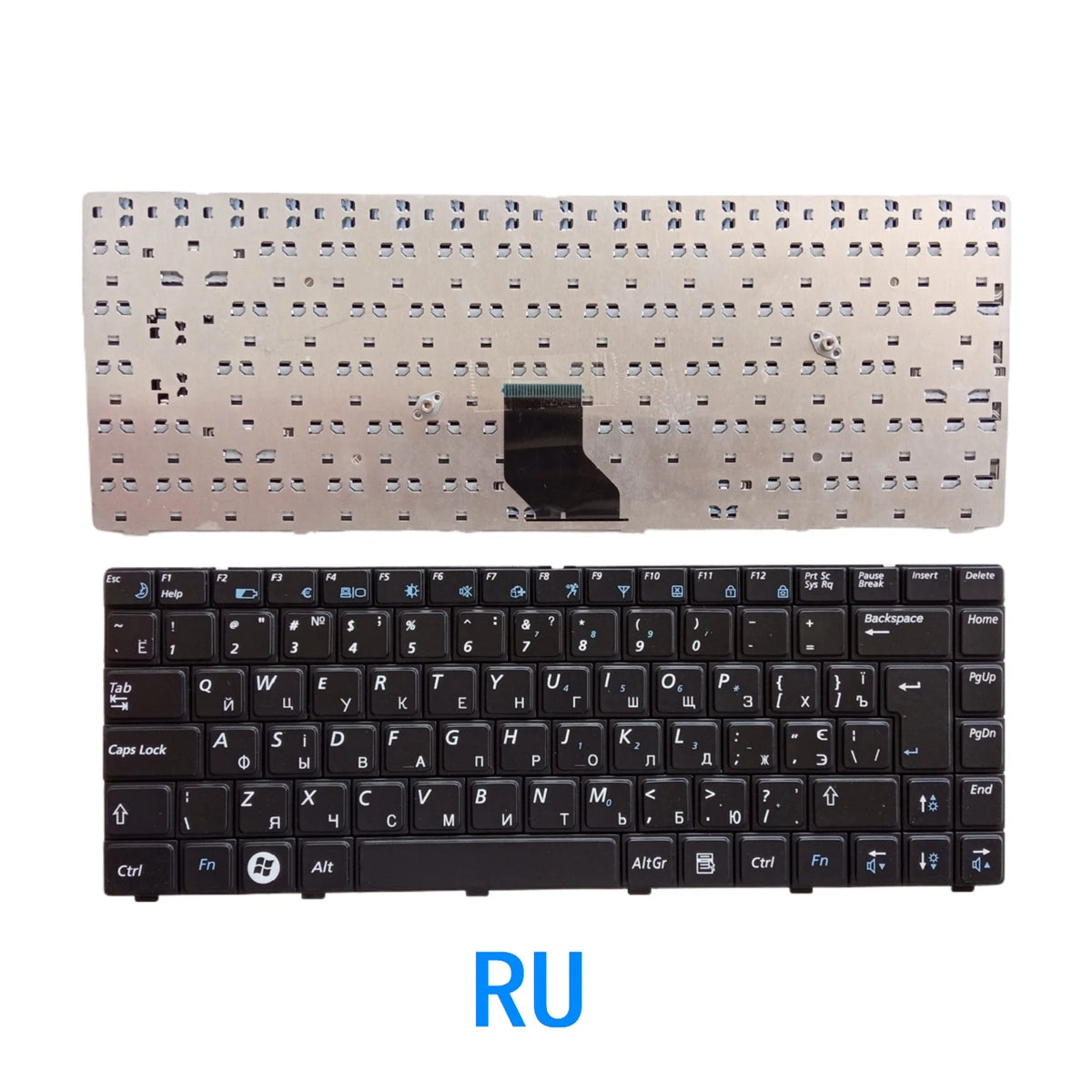 New US UI Russian Spanish Language  Keyboard For Samsung NP-R522 NP-R520 R518 R520 R522 R550 R513 R515 R450 R522H SAMSUNG laptop repair parts