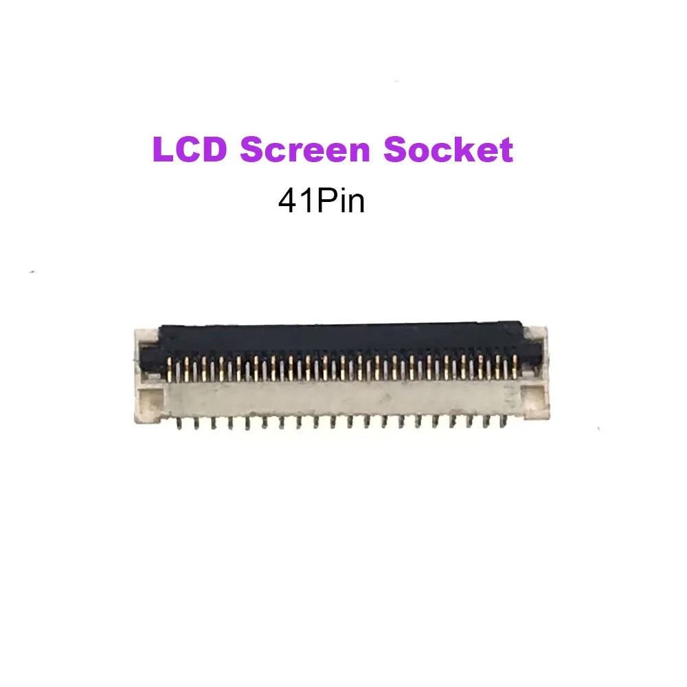 1PC For 2DS Volume Button Micro Switch Battery Base Charging Port R4 SD Card Slot Touch LCD Socket Connector Game console repair parts