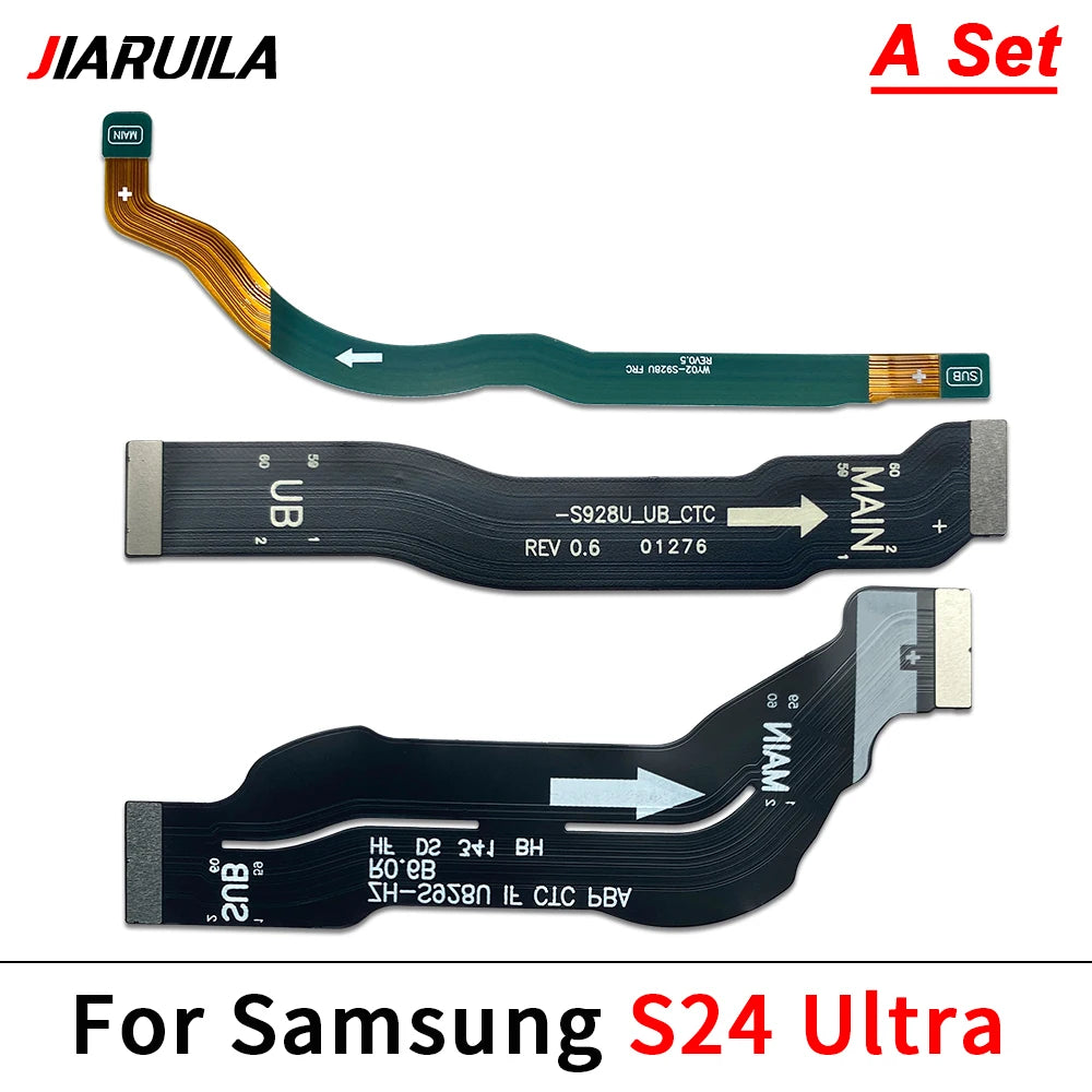 Main Board Mainboard LCD WiFi Signal Antenna Connector Board Flex Cable For Samsung S21 S22 S23 S24 S25 Plus Ultra 4G 5G Samsung phone repair parts