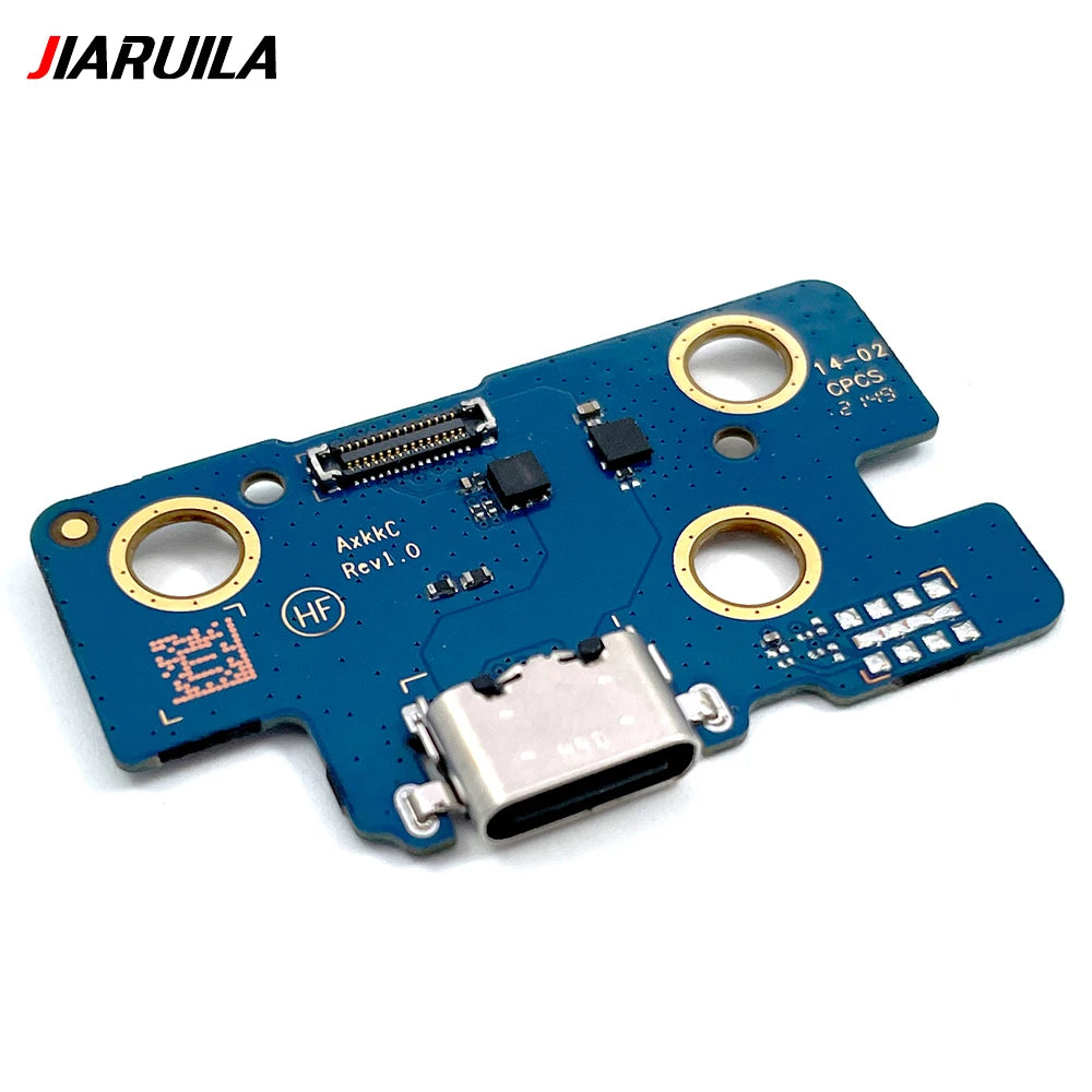 10Pcs USB Micro Charger Charging Port Dock Connector Microphone Board Flex Cable For Samsung Tab A8 10.5 2021 X200 X205 Samsung phone repair parts