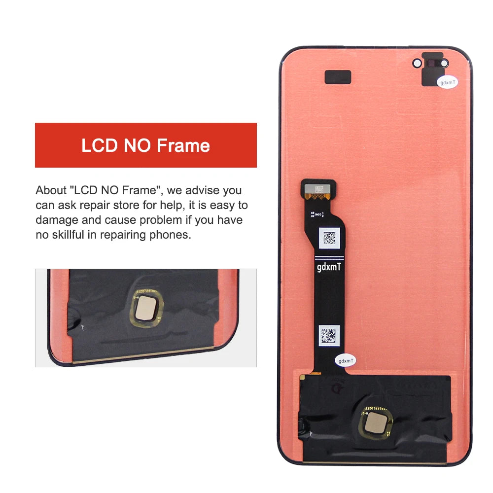 6.81''AMOLED For Honor Magic5 Pro PGT-AN10 LCD Display Touch Screen Digitizer Assembly For Honor Magic 5 Pro 5Pro PGT-N19 Frame Honor phone repair parts