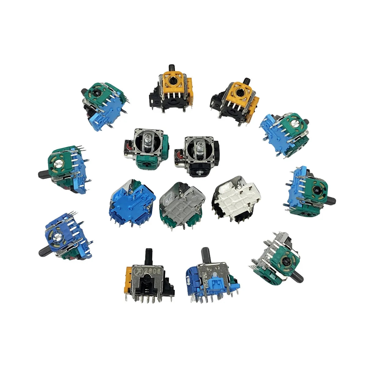 100PCS Replacement 3D Analog Stick Sensor Module For PS5 PS4 Controller ALPS Joystick For Xbox One Elite Series  Game console repair parts