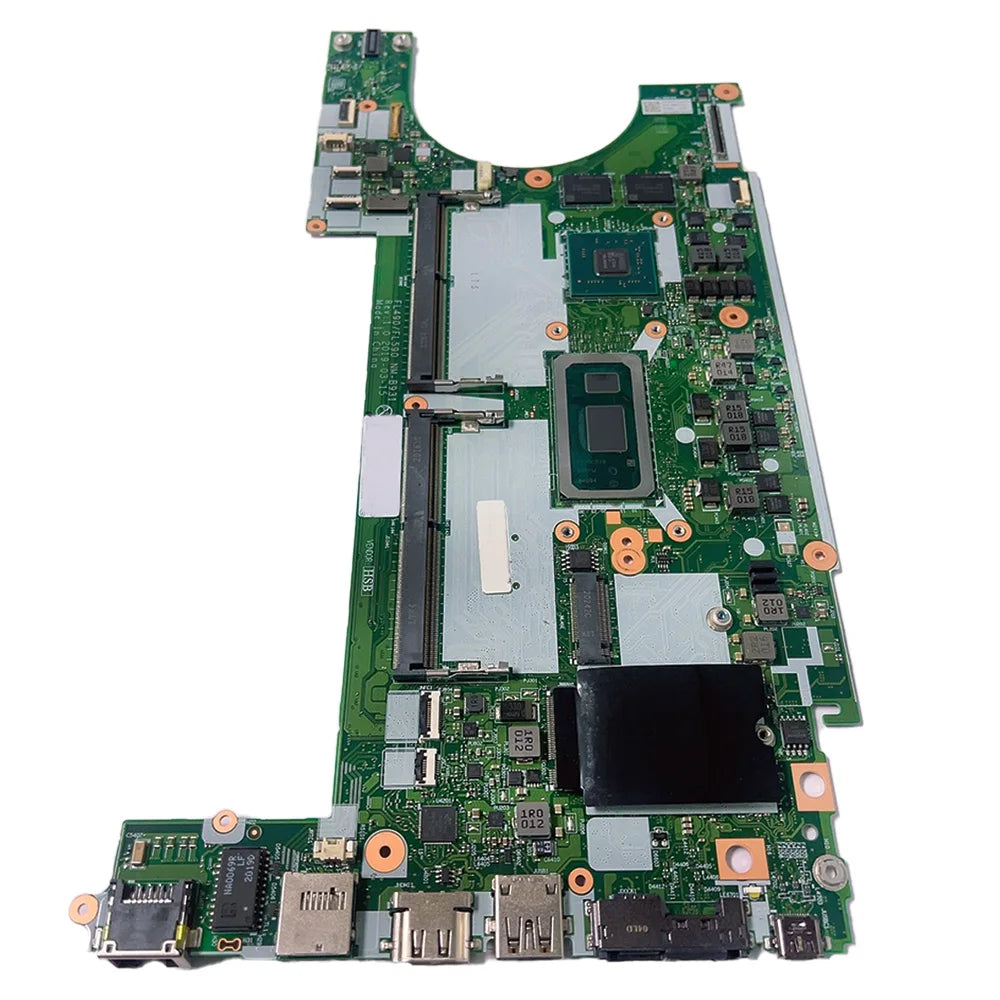 Laptop Motherboard For Lenovo ThinkPad L490 L590 AMD NM-B931 With CPU I5 8265U I7 8565U GPU R535 FRU:02DM280 02DM278 02DM279 Lenovo laptop repair parts
