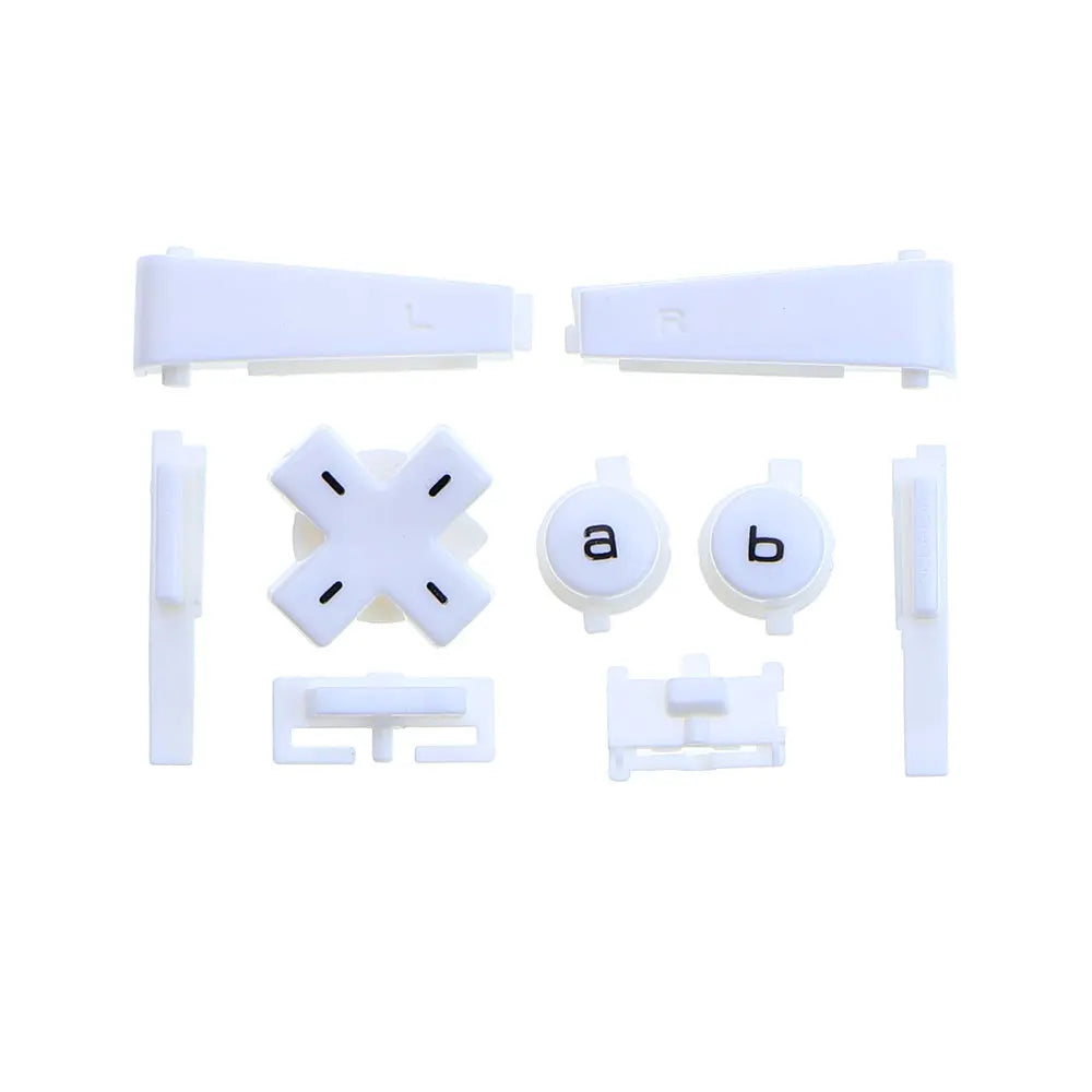 For Gameboy Micro GBM Console Left Right Keypad A B L R D-Pad Buttons Silicone Rubber Conductive Button Pads Replacement Game console repair parts