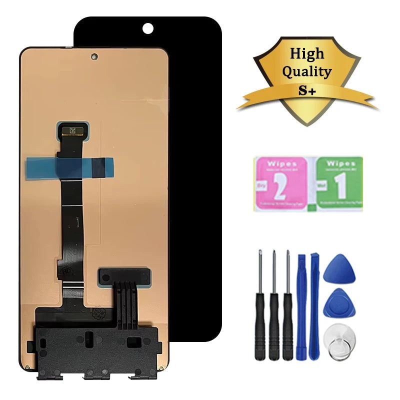 AMOLED For Redmi Note 12 Pro+ 12Pro Plus For Xiaomi Redmi Note 12 Pro 5G 22101316C LCD Display Touch Screen Digitizer Assembly Xiaomi phone repair parts