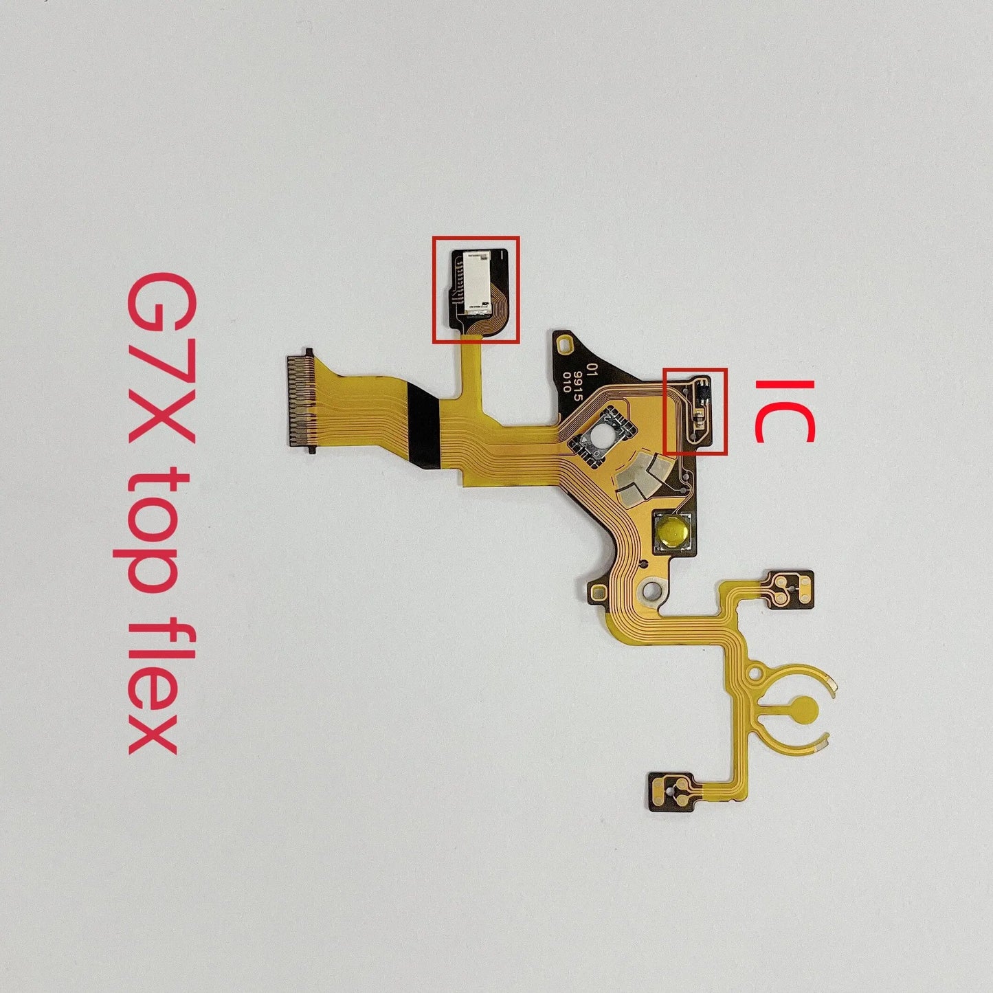 New G7X Top Cover Flex Cable with IC for Canon G7X G7X1 G7X I Camera Top Cable Repair Part Digital Camera repair parts