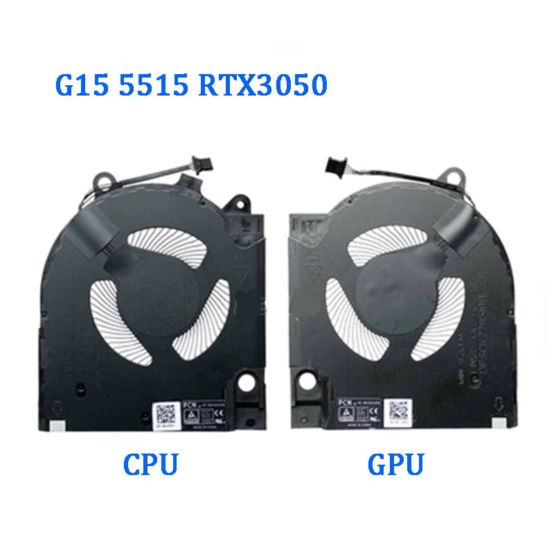 NEW ORIGINAL Laptop CPU GPU Cooling Fan For DELL G15 5510 5511 5515 2021 RTX3050 RTX3060 RTX3070 CN-0203MH  Dell laptop repair parts