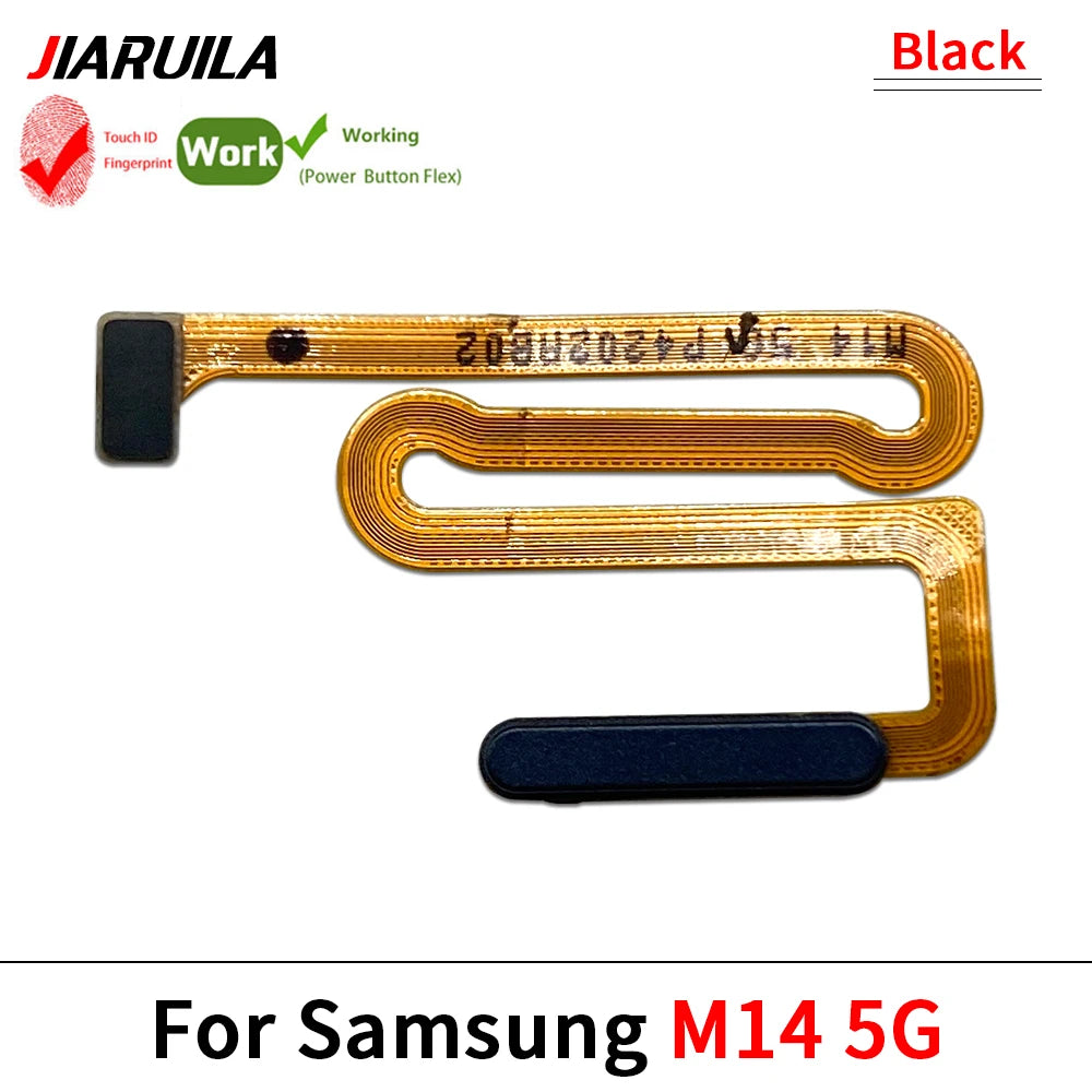 Home Button FingerPrint Touch ID Sensor Flex Cable For Samsung M22 M52 M62 M23 M14 M51 M31s 4G 5G Replacement Parts Samsung phone repair parts