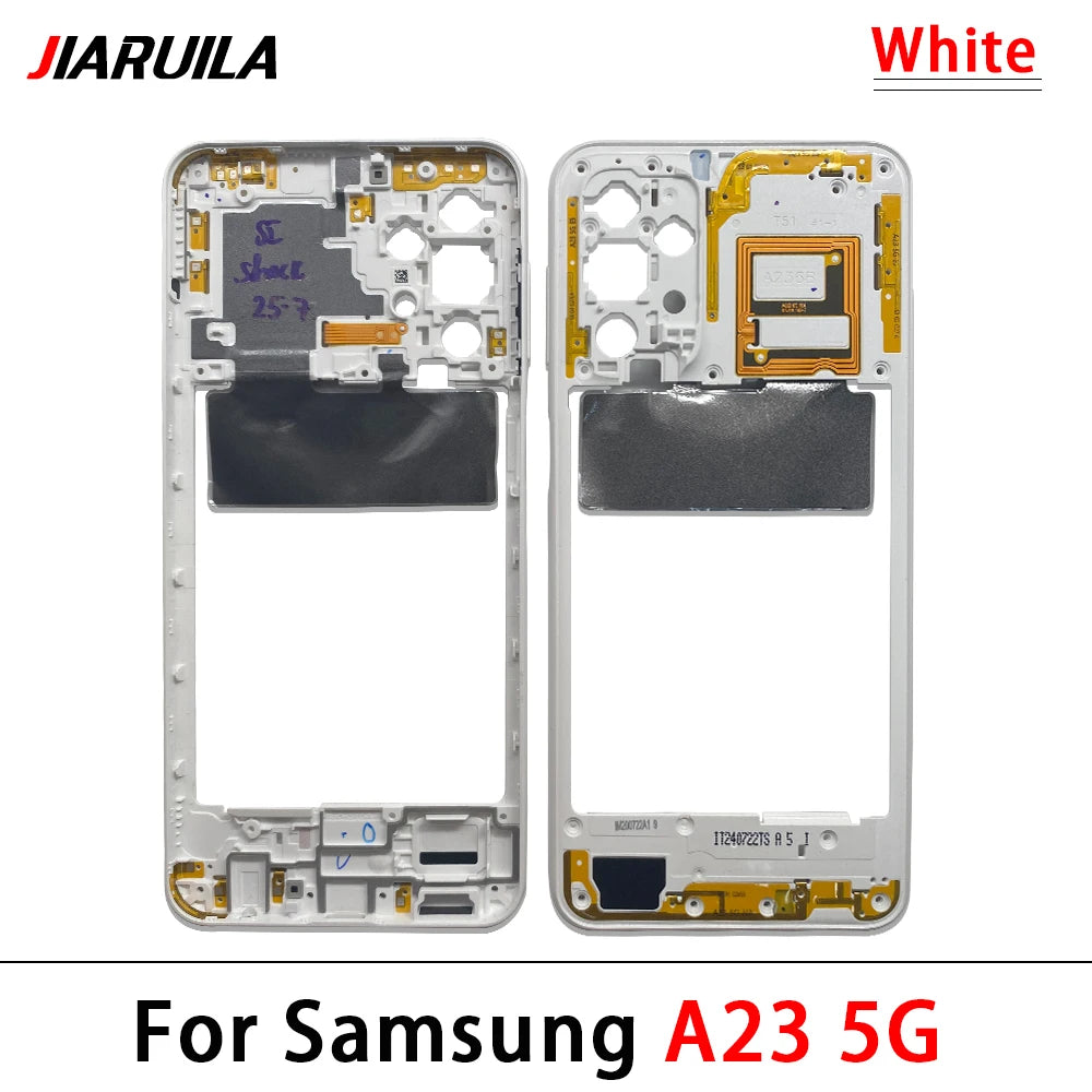New For Samsung A23 A42 4G 5G Middle Frame Holder Housing Replacement Repair Parts Samsung phone repair parts