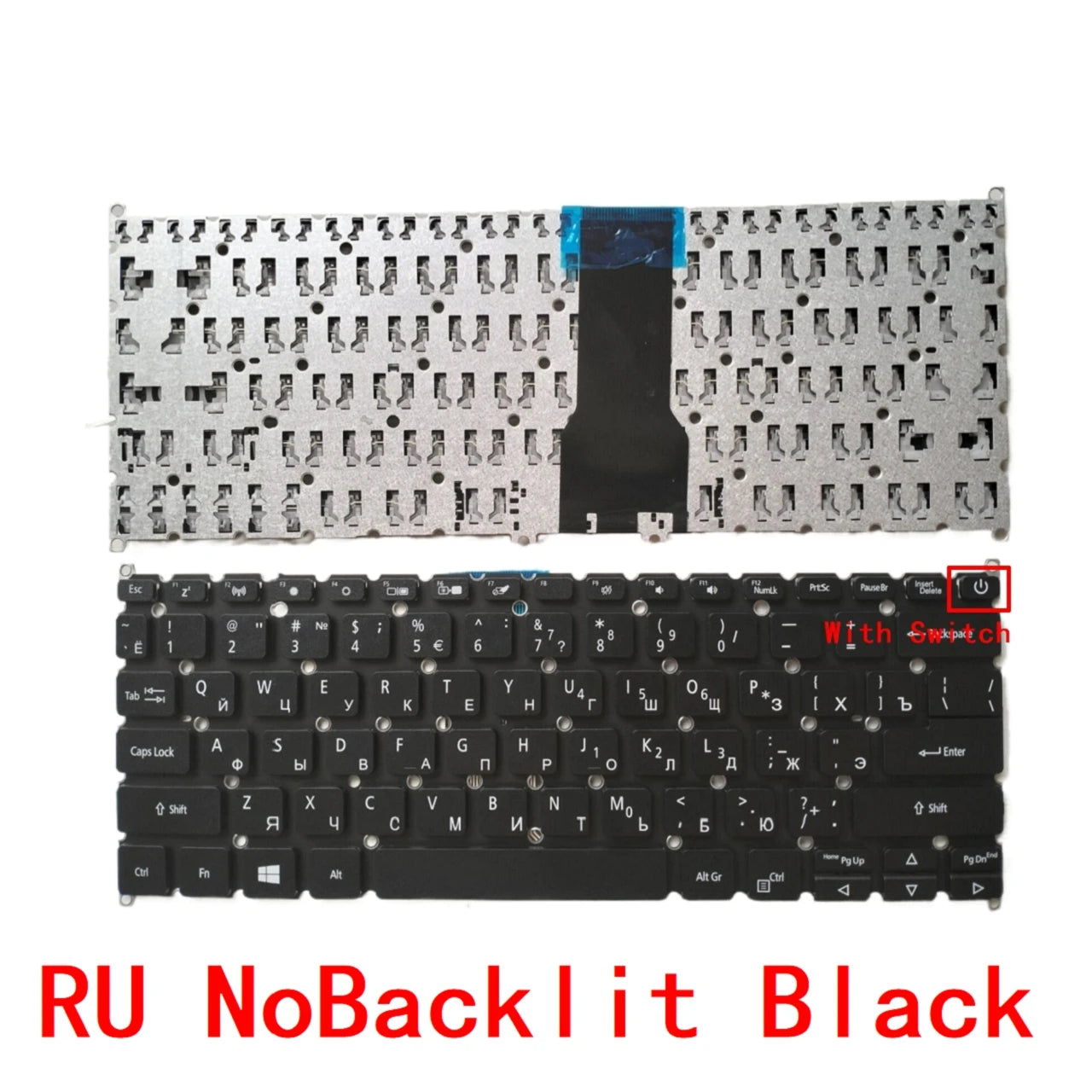 New US Russian Spanish Laptop Backlit Keyboard For Acer Swift 3 SF114 SF314-54 SF314-54G SF314-41 SF314-41G SF114-32 Replacement  ACER laptop repair parts