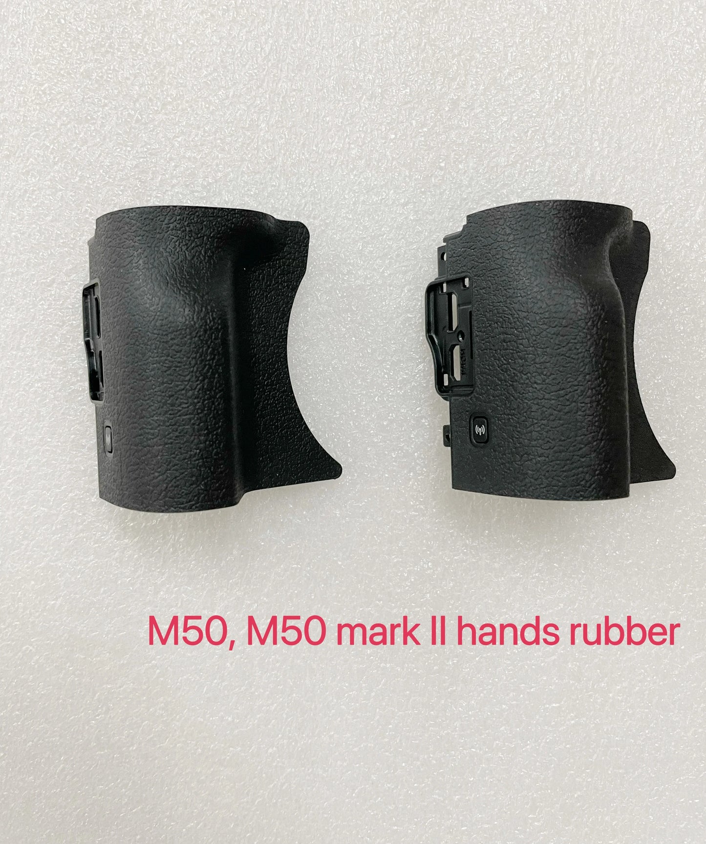 New Black Hands Grip Rubber for Canon M50 M50 Mark II Hands Rubber Repair Part Digital Camera repair parts