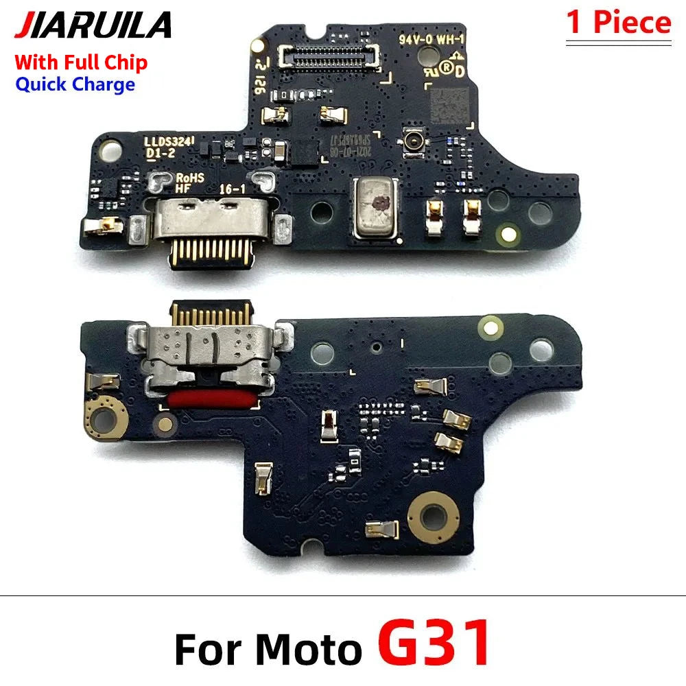 New For Moto G10 G20 G30 G50 G31 G41 G71 G60s G51 G22 G72 5G USB Charge Port Jack Dock Connector Charging Board Flex Cable Motorola phone repair parts