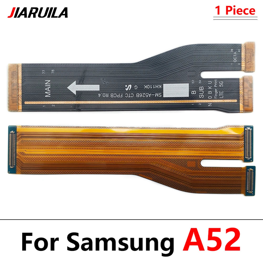 10Pcs, Main Board Motherboard Flex Cable For Samsung A22 A32 A52 A72 A33 A53 A73 A24 A34 A54 A15 A25 A35 A55 A16 A36 A56 4G 5G Samsung phone repair parts