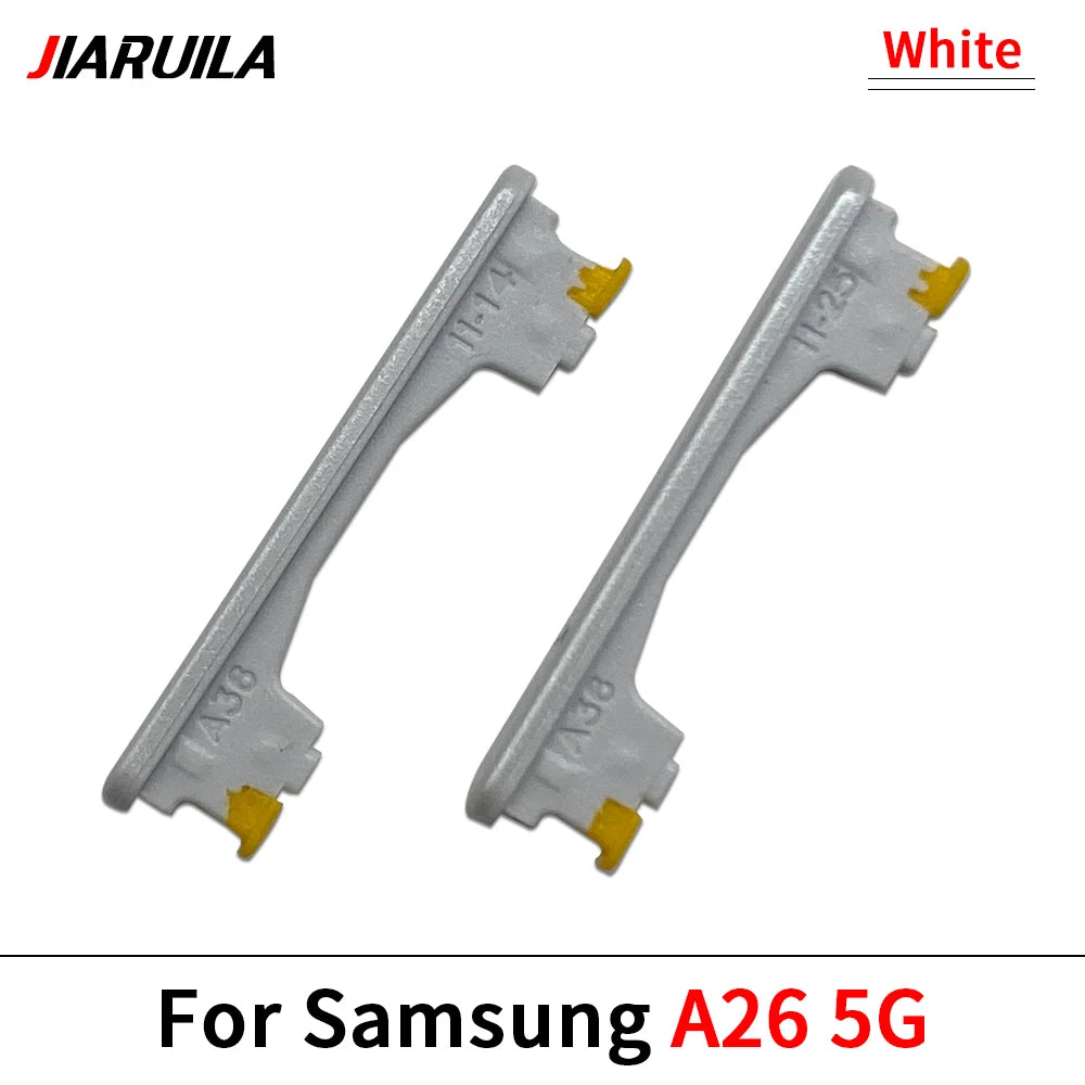 New For Samsung A06 A16 A26 A36 4G 5G Side Key Power and Volume Button Replacement Parts Samsung phone repair parts