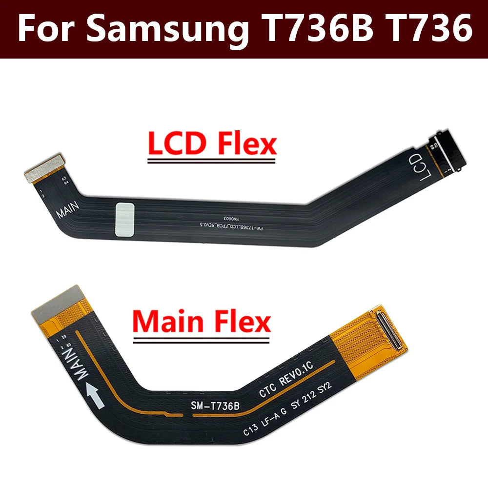 Display Main Board Motherboard Connector LCD Flex Cable For Samsung Tab S7 FE SM-T736 T736 T736B Samsung phone repair parts
