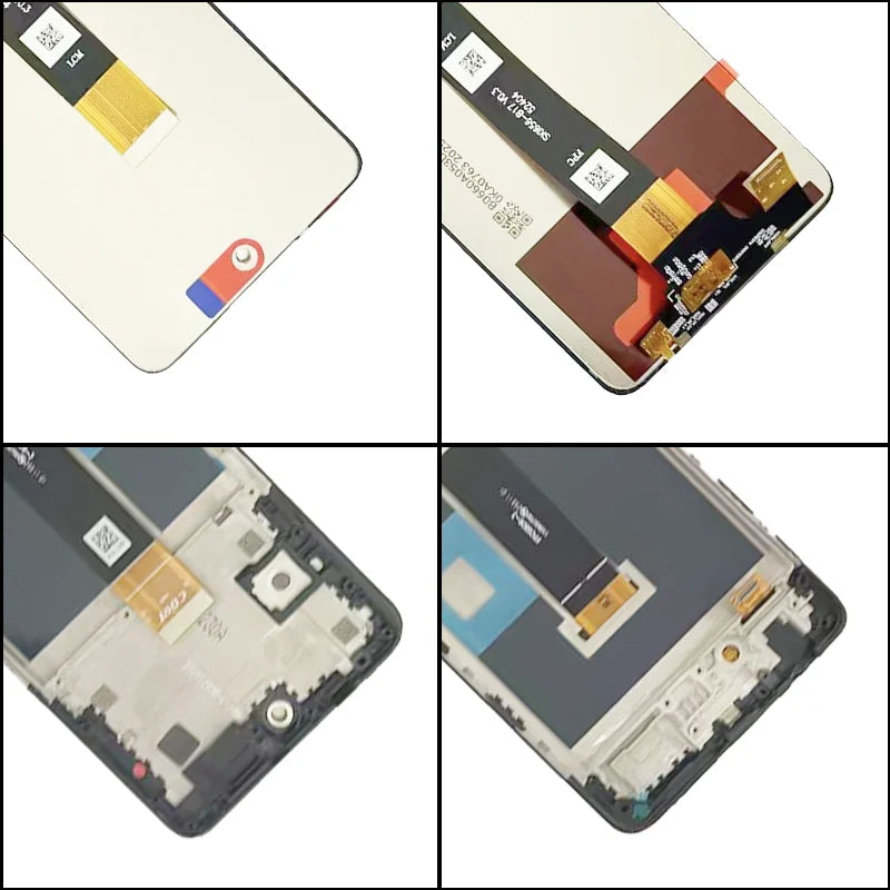 6.78"IPS LCD For TCL 50 XL/ 50XL Nxtpaper 5G LCD Display Touch Screen Digitizer T702W T702M T704SP Display With Frame TCL phone repair parts