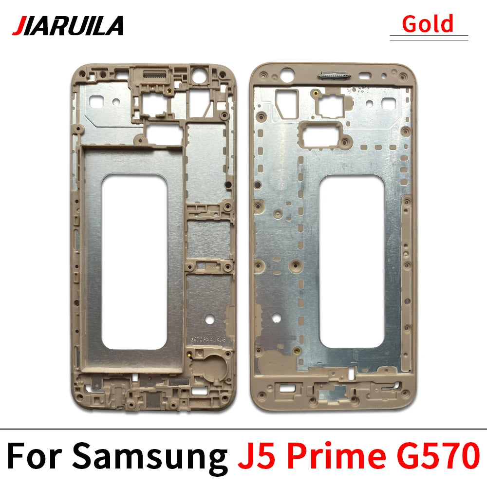 Middle Frame Front Bezel Cover Chassis Housing Back Plate LCD Holder For Samsung J4 J5 J6 J7 Prime Plus Core 2017 J530 J730 J610 Samsung phone repair parts