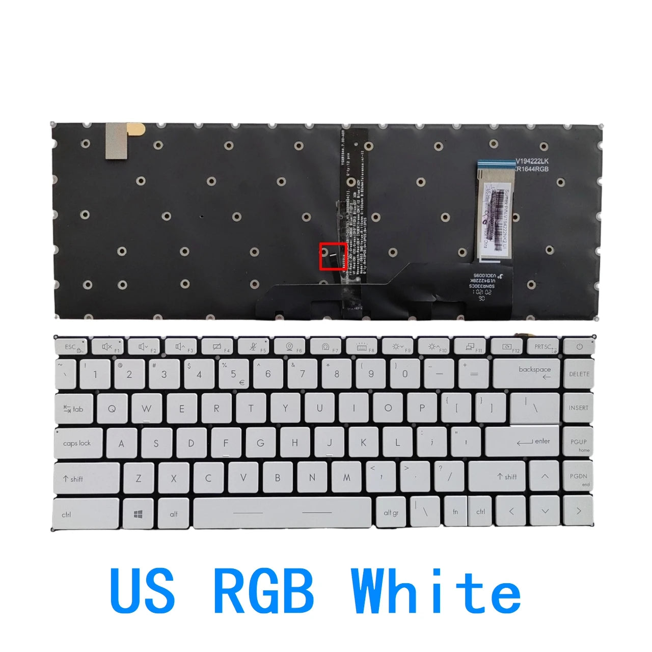 New US Russian Spanish Arab Language  RGB Keyboard For MSI GE66 Raider GS66 GP66 WS66 Stealth MS-1541 MS-16V1 10UG 10SD 10SF MSI laptop repair parts