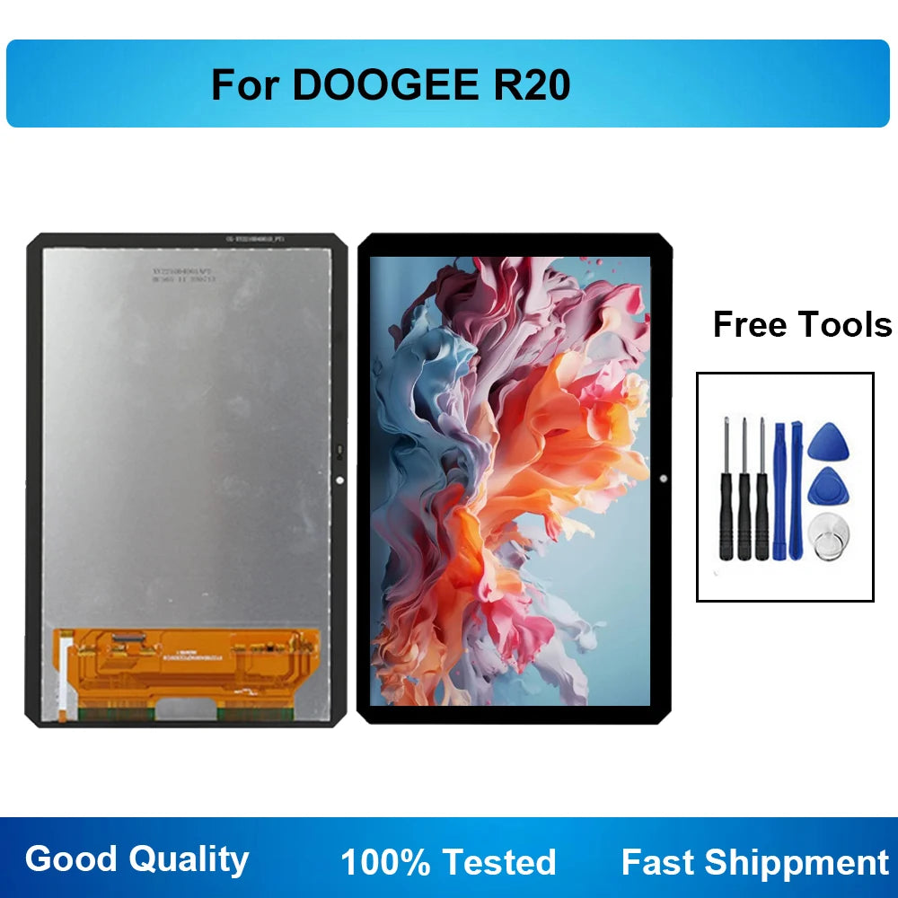 NEW For DOOGEE R20 LCD Display Touch Screen Digitizer Asssembly Repair Parts Tablet repair parts