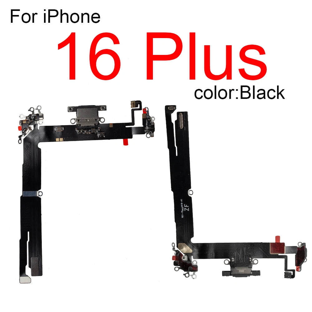 Charging Flex Cable for iPhone 15 Plus Pro Max USB Dock Connector Charger Port Replacement Parts iPhone phone repair parts