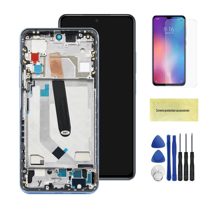 Super Amoled Poco F3 Screen Replacement, for Xiaomi Poco F3 M2012K11AG Lcd Display Digital Touch Screen Assembly for Poco F3 Pro Xiaomi phone repair parts