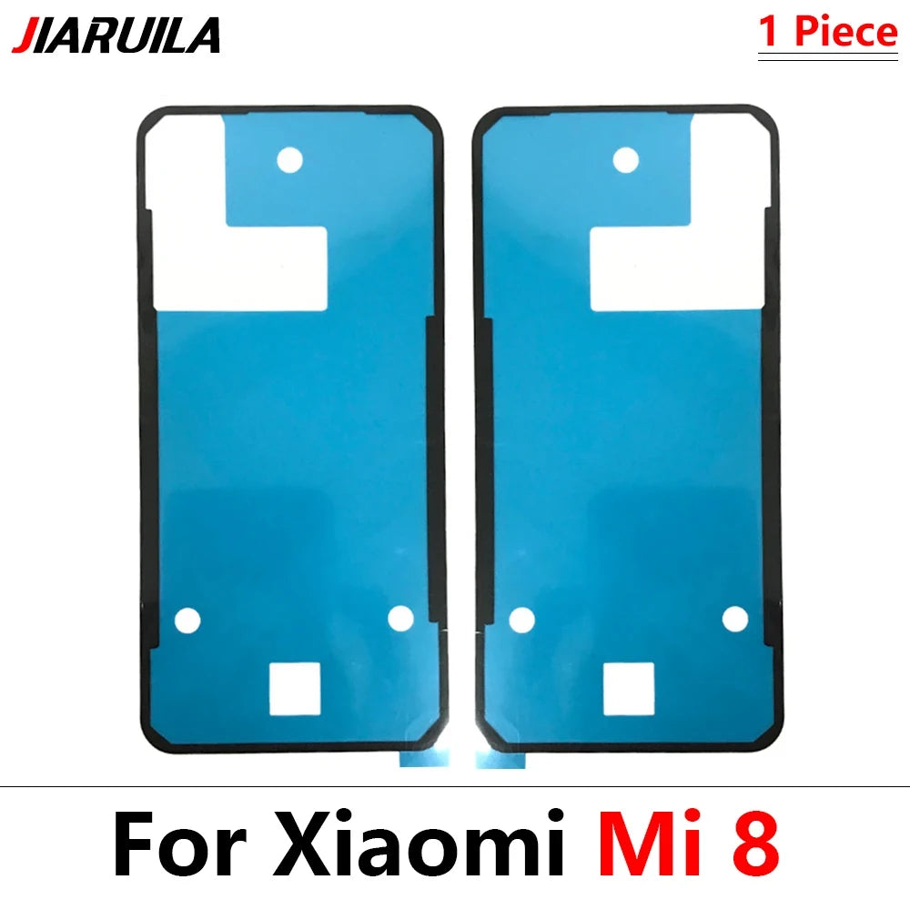 New For Xiaomi Mi 8 9 9T 10 10T 11 11T 12 Pro Lite Note 10 Lite Back Battery Cover Door sticker Adhesive glue tape Xiaomi  Xiao mi phone repair parts