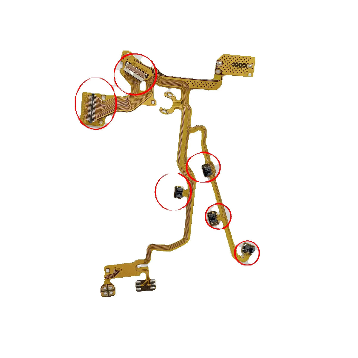 New IXUS120 Camera Lens Back Flex Cable With Sensor for Canon IXUS120 ixus120 Lens Cable Repair Parts Digital Camera repair parts