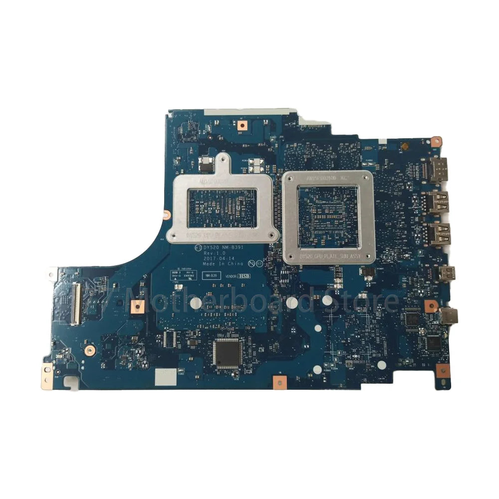 Laptop Motherboard For Lenovo Legion Y520-15IKBM NM-B391 With CPU  I7 7700HQ I5 7300HQ GPU GTX1060 FRU 5B20P24353 5B20P24389 Lenovo laptop repair parts