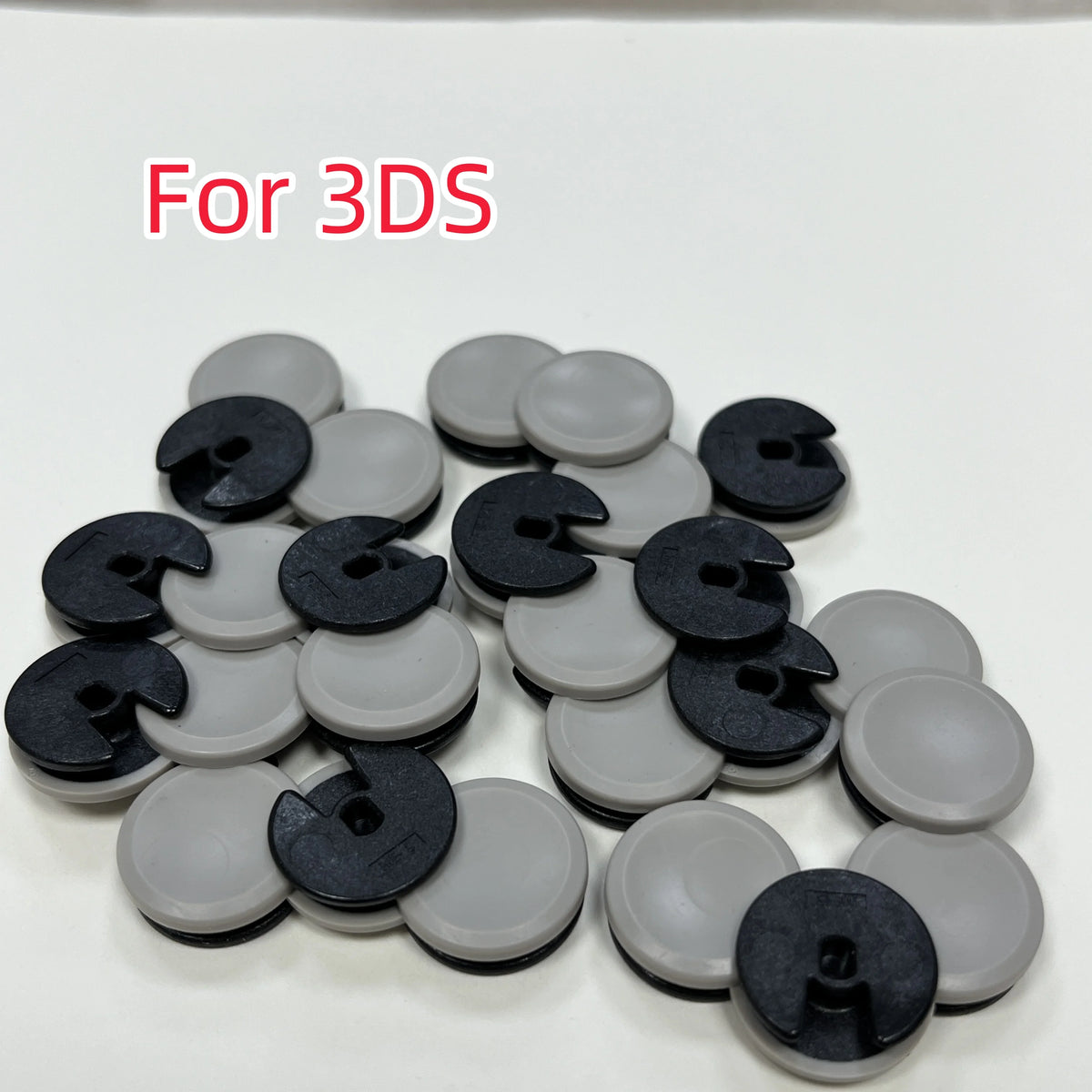 20pcs/lot Original New Replacement Thumb Stick Cap For 3DS Analog Joystick Rubber Grip Cap for 3DS Game console repair parts
