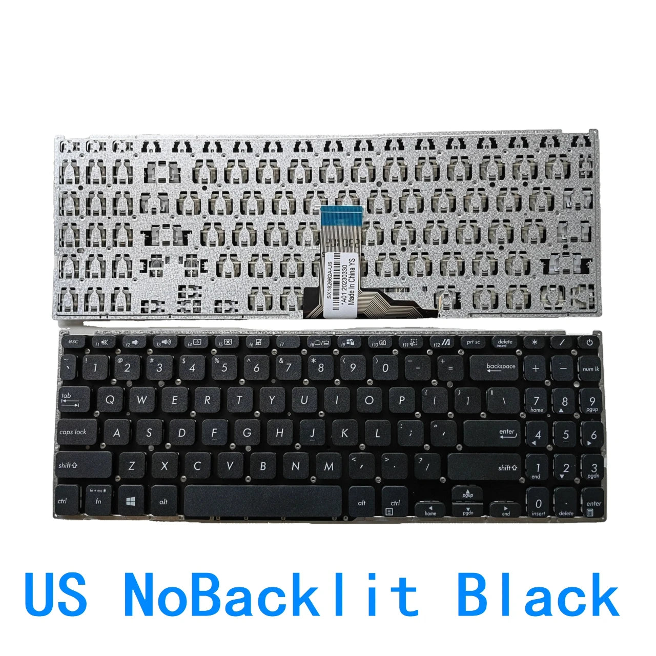 US RU SP Backlit Keyboard For ASUS Vivobook X509 X515 M509 X509F X509U X509UM X509FA MA M509 V5000D V5000F V5000 V5000FL ASUS laptop repair parts