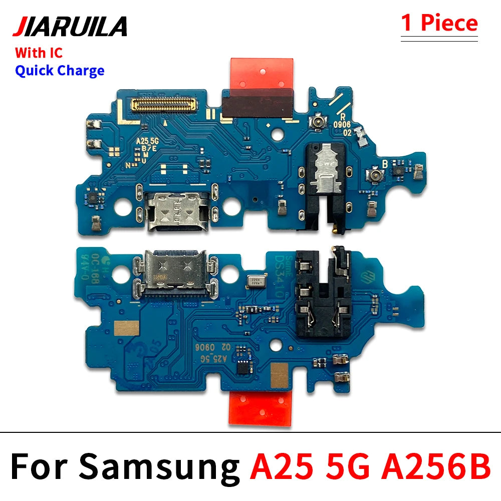 USB Charging Port Board Connector Port Main Mainboard Flex Cable For Samsung A05 A05s A15 A25 A35 A55 A06 A16 4G 5G Samsung phone repair parts