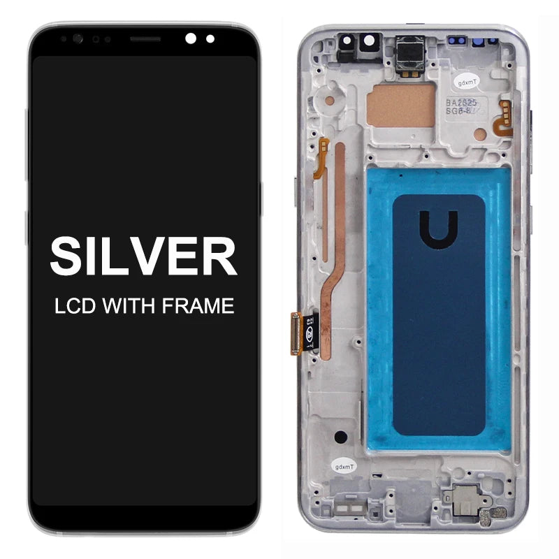 TFT For Samsung Galaxy S8+ G955F Lcd Display Digital Touch Screen S8 Plus Display Screen Assembly Replacement Parts With Frame Samsung phone repair parts