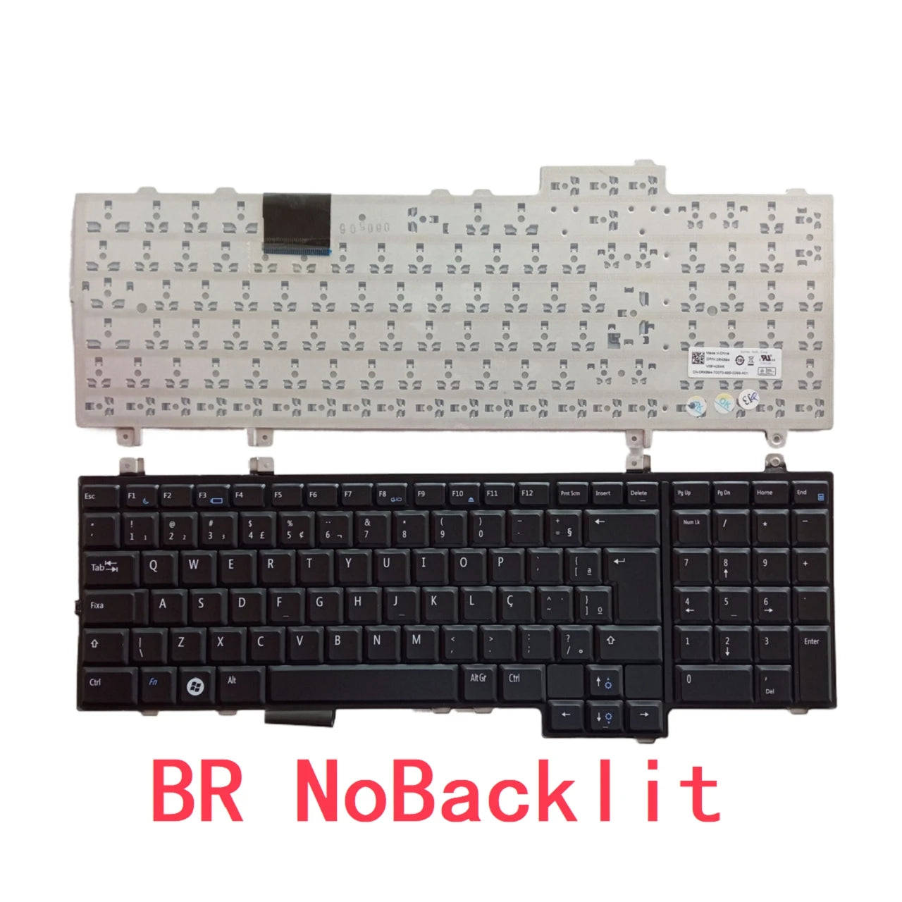 New US Latin Arab Brazil Japan Portuguese Laptop Backlit Keyboard For Dell Studio 1735 1736 1737 Service Notebook PC ReplacementDell laptop repair parts