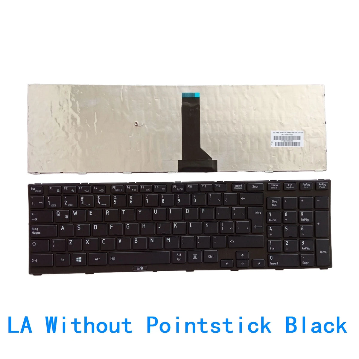 New US UI Latin language  Keyboard For Toshiba Tecra R850 R950 R960 R751 R752 Notebook PC Replacement Keyboard