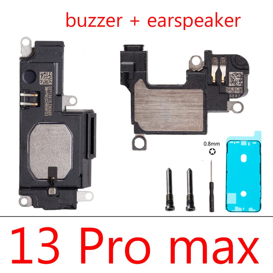 1set Loud  Sound Speaker Buzzer For iPhone 13 Pro max 13 mini Ear Sound Speaker Flex Cable iPhone phone repair parts