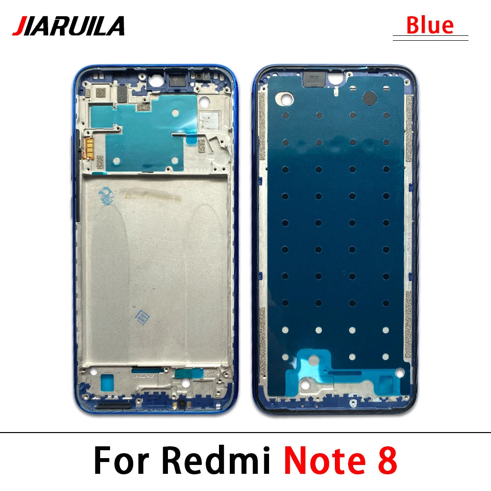 10Pcs/Lot, Housing Middle Frame Bezel Middle Replacement Parts Middle Frame For Xiaomi Redmi Note 7 8 9s Pro  Xiaomi  Xiao mi phone repair parts