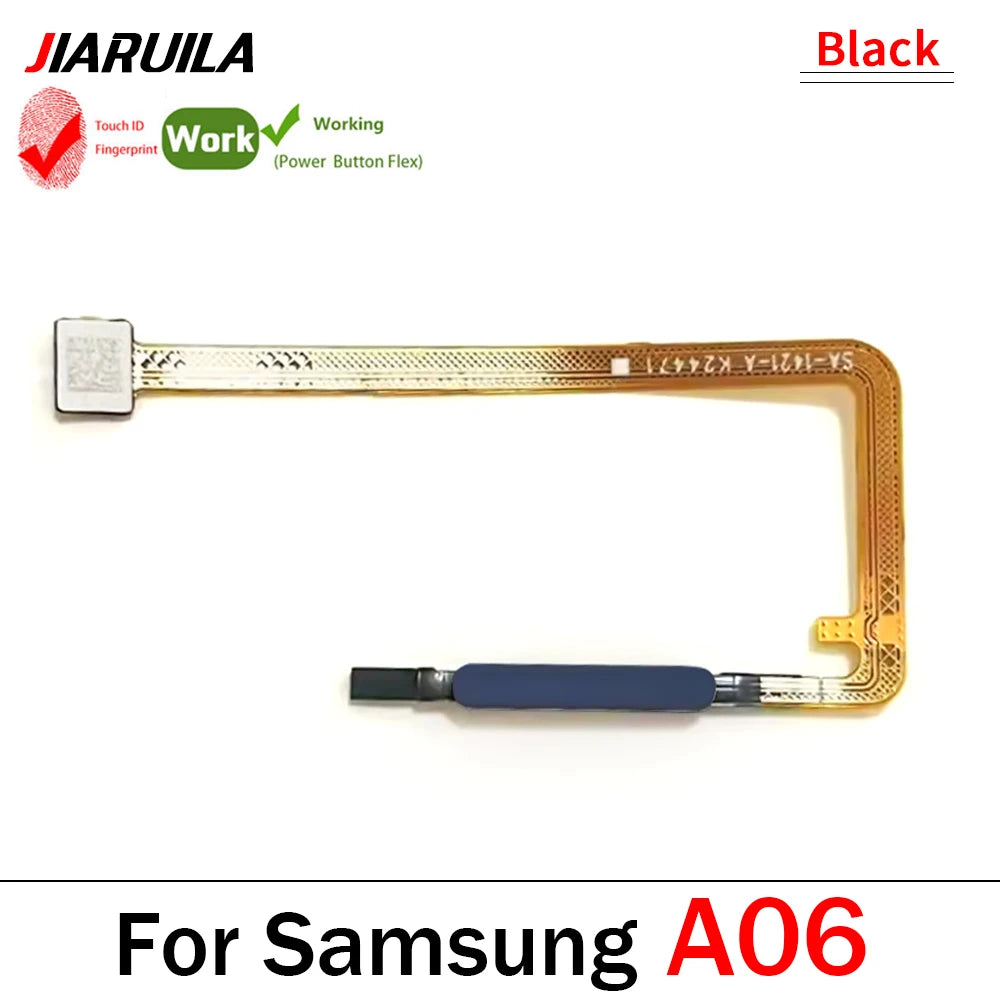 New For Samsung A06 A16 A26 4G 5G Home Button FingerPrint Touch ID Sensor Flex Cable Ribbon Replacement Parts Samsung phone repair parts