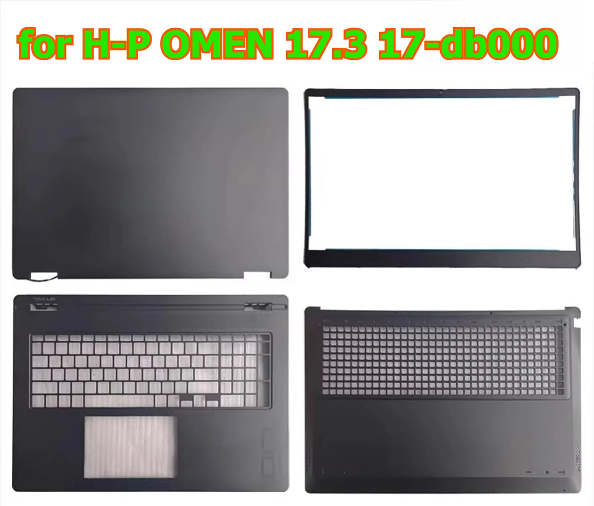 Cover case for HP OMEN 17.3 17-db000 lcd back housing bezel frame upper topcase palmrest buttom hinge shell cover HP laptop repair parts